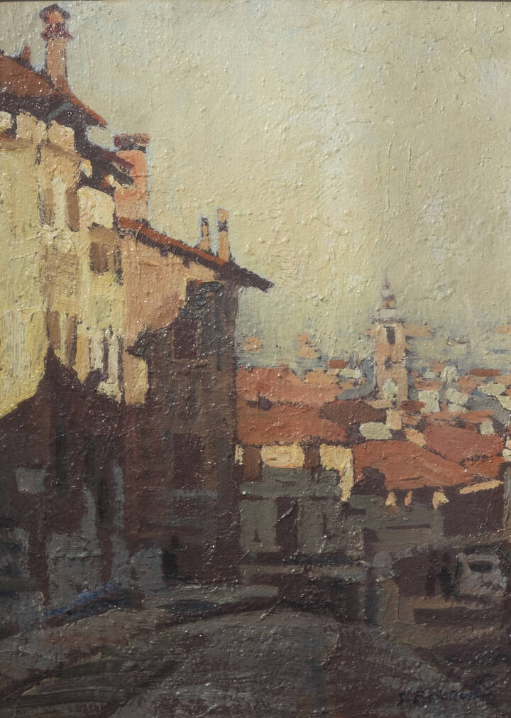 SILVIO BRUNETTO - 'Saluzzo' 1969