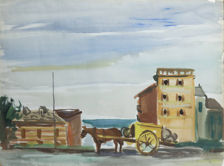 ENRICO PAULUCCI - 'Carretto' 1928