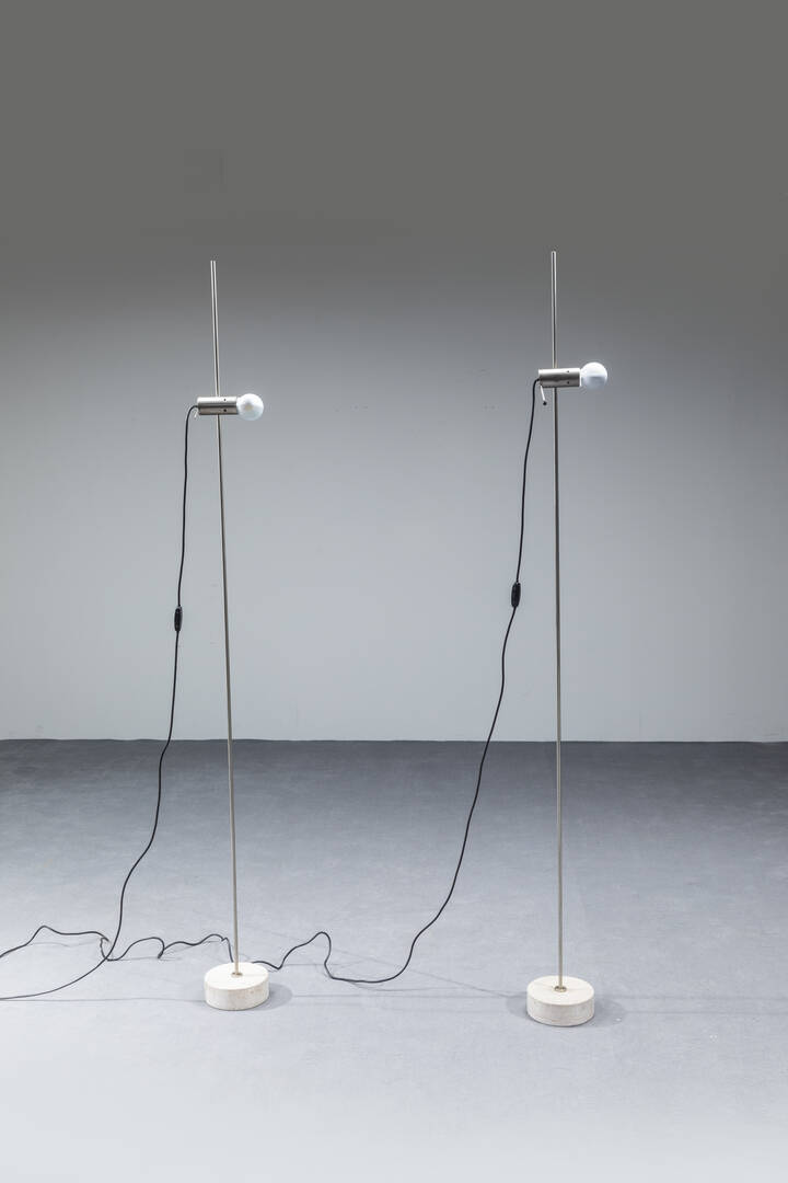 TITO AGNOLI - Coppia di lampade da terra mod. 387