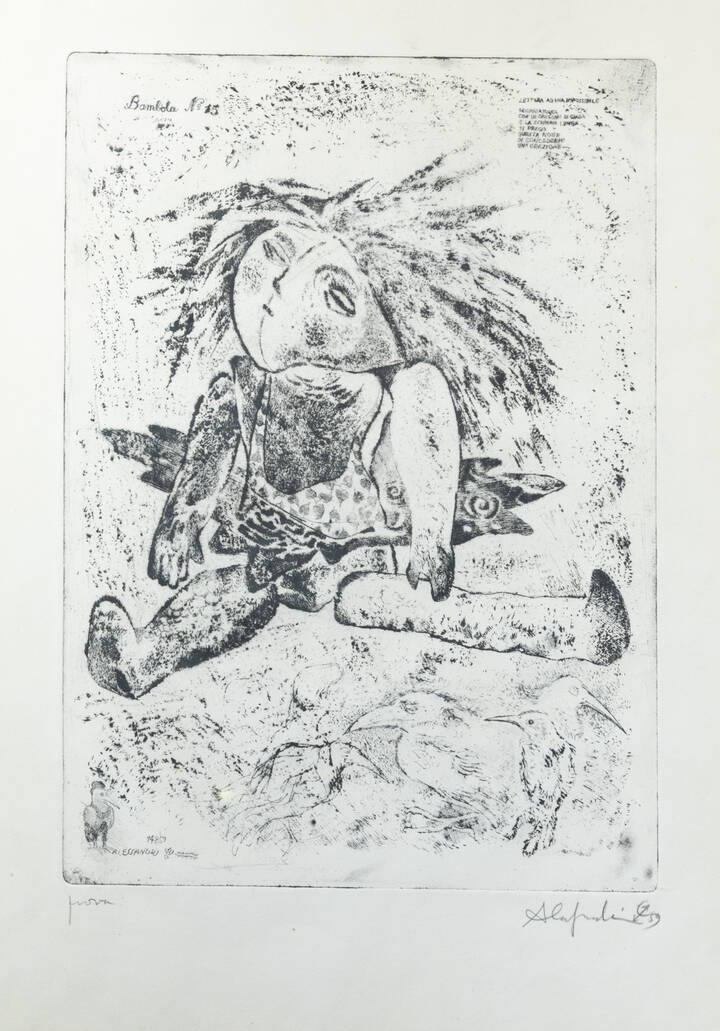 LORENZO ALESSANDRI - 'Bambola n. 15' 1959