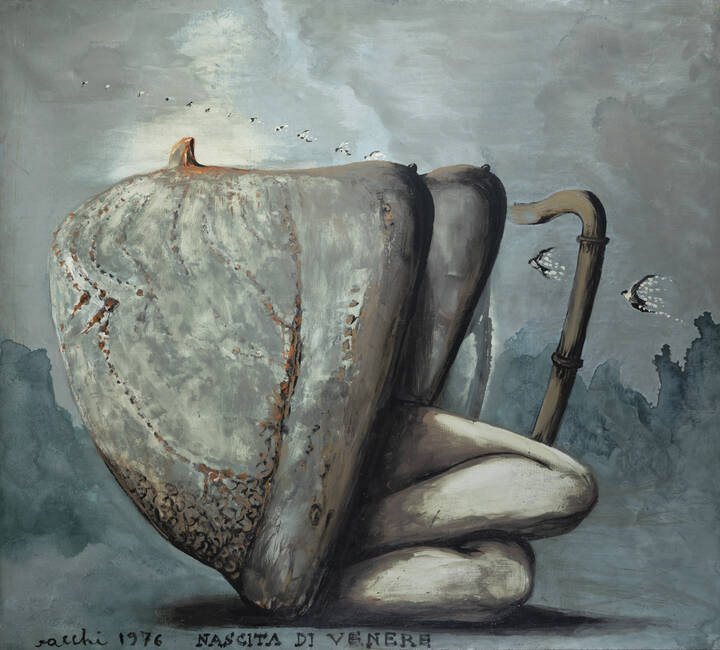 SERGIO VACCHI - 'Nascita di Venere' 1976