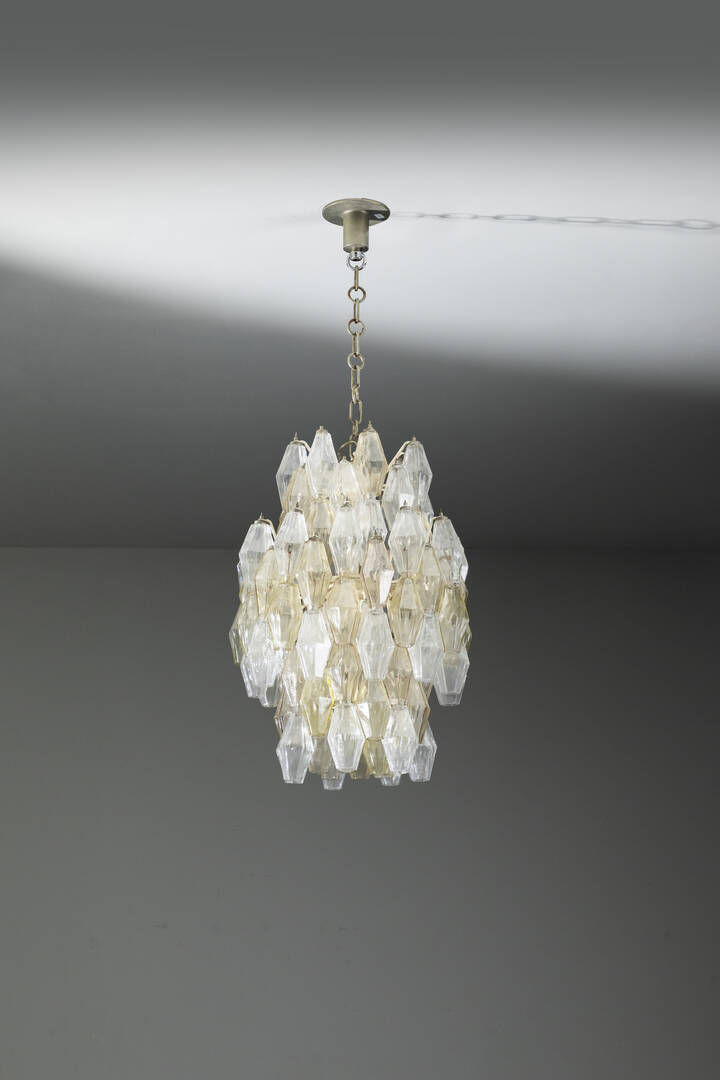 PAOLO VENINI - Lampadario mod. Poliedri