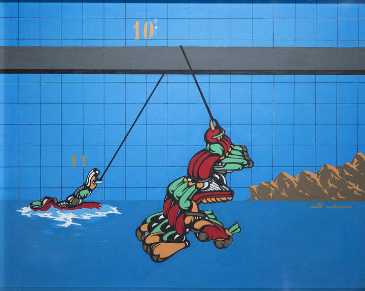 RENATO VOLPINI - 'Sull'evoluzione 10,11' 1973