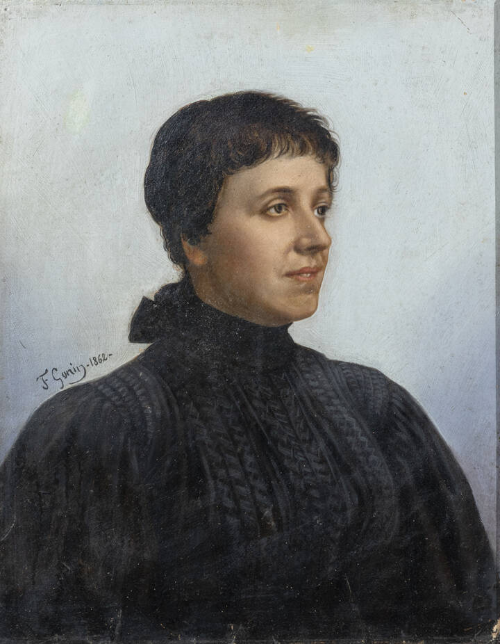 FRANCESCO GONIN - 'Ritratto' 1862