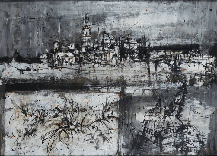 PIERO GARINO - 'Composizione' 1962