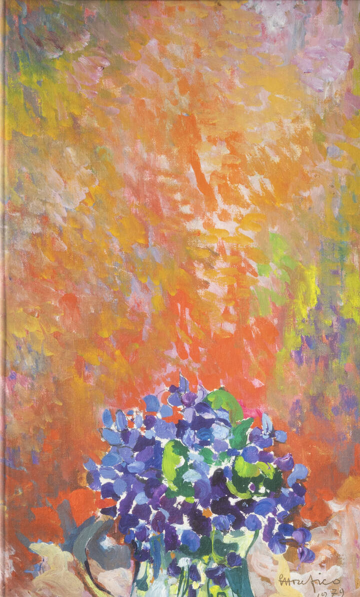 ETTORE FICO - 'Viole' 1979