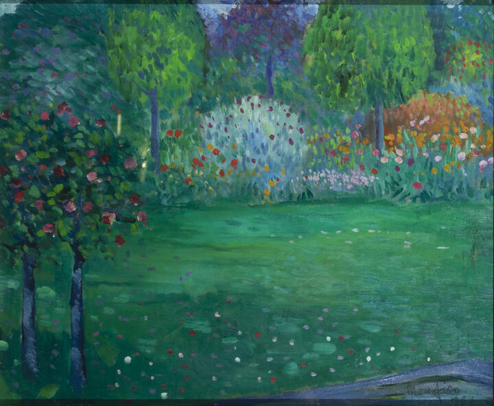 ETTORE FICO - 'Giardino di Licia' 1987