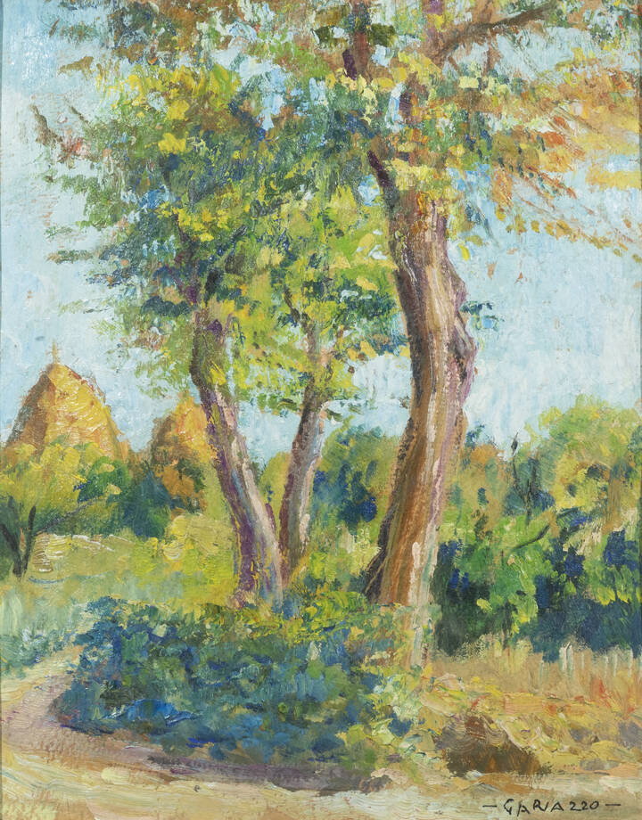 PIER ANTONIO GARIAZZO - 'Paesaggio campestre'