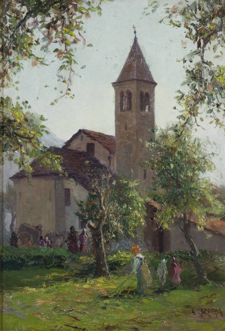 LEONARDO RODA - 'S. Martino presso Aosta'