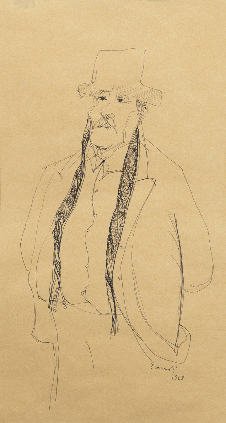 FERNANDO EANDI - 'Ritratto' 1968