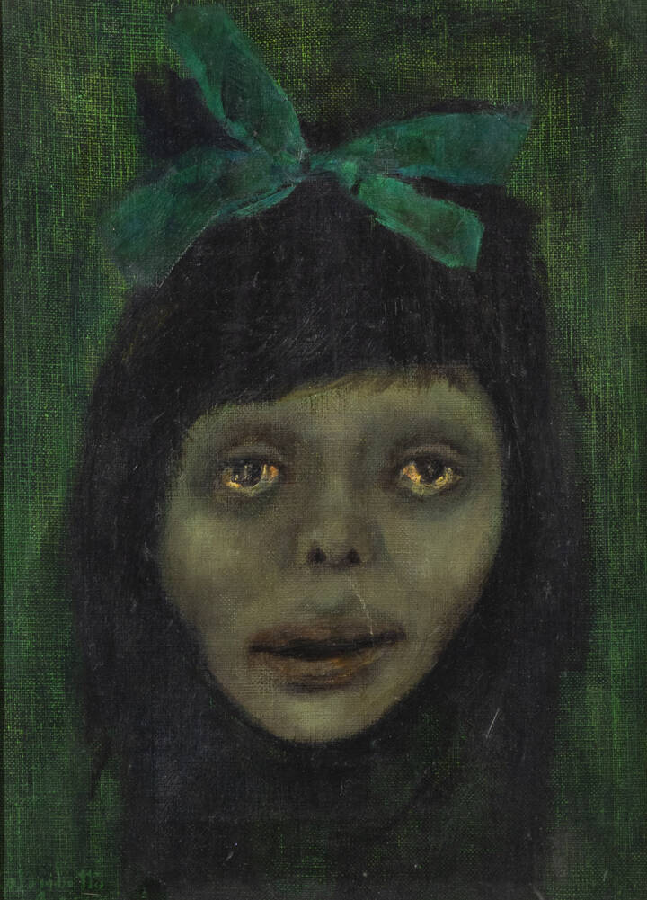 ENRICO COLOMBOTTO ROSSO - 'Volto femminile'