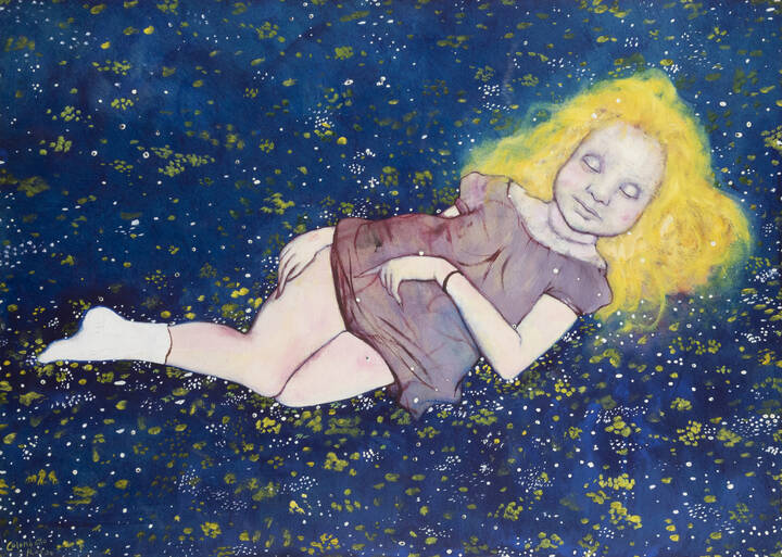 ENRICO COLOMBOTTO ROSSO - 'Bambola bionda'