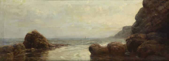 GIOVANNI PISANO - 'Marina' fine XIX secolo