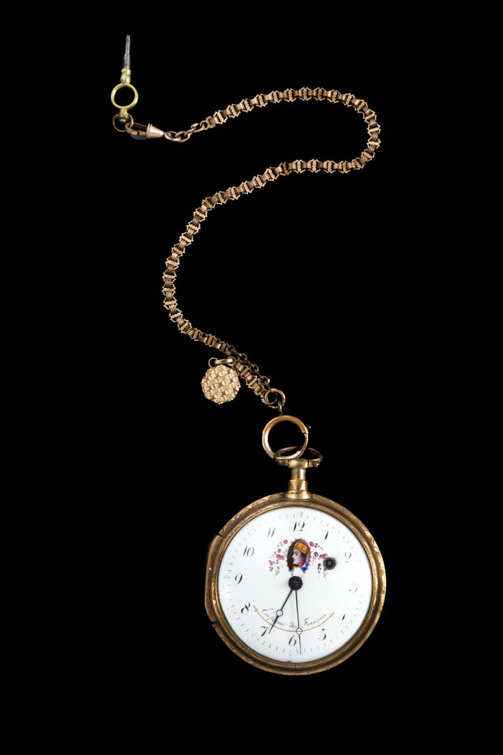 VOISIN A PARIS - Orologio da tasca, a ribaltina, XIX secolo