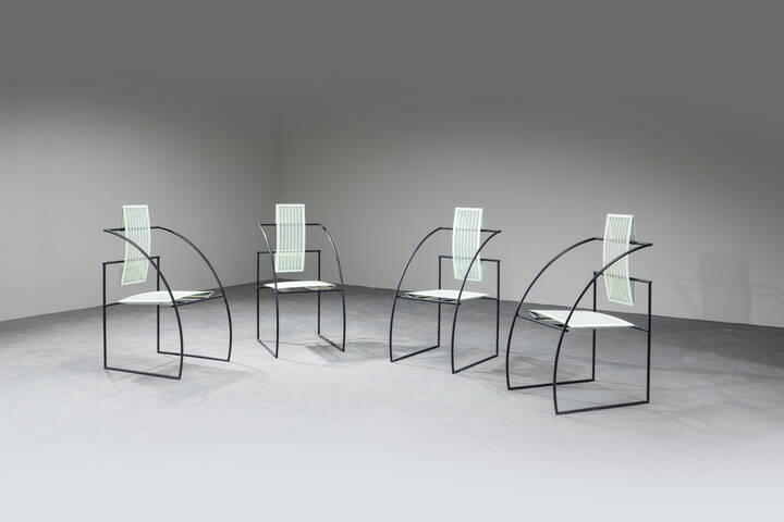 MARIO BOTTA - Quattro sedie mod. Quinta