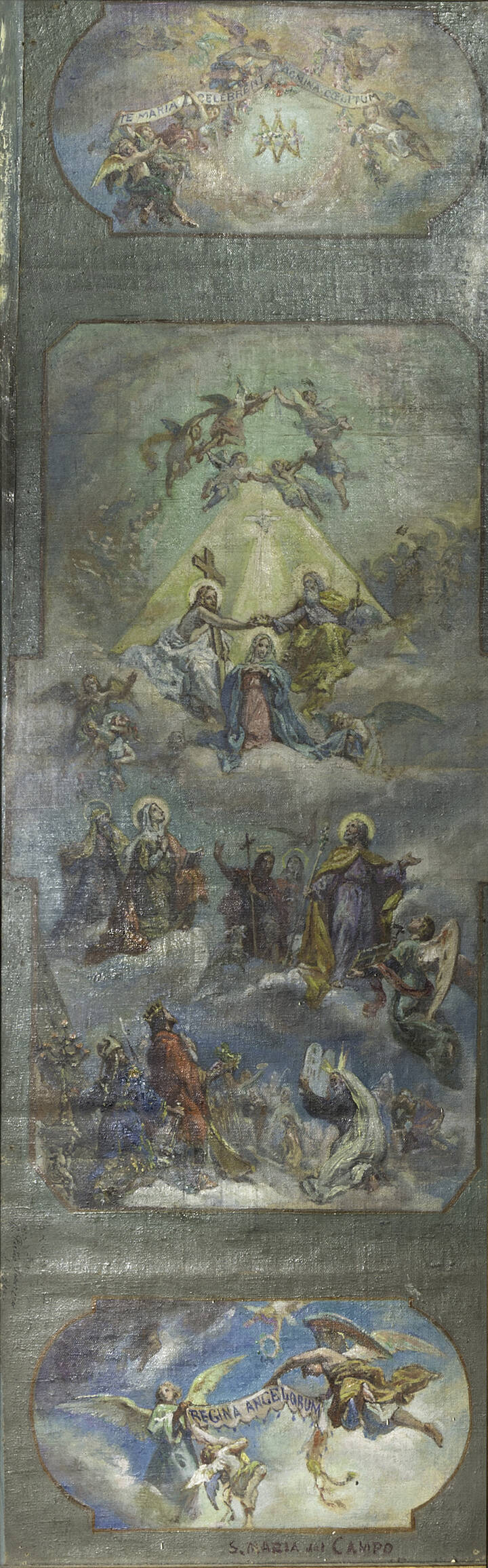 PITTORE ANONIMO - 'Bozzetto per soffitto'