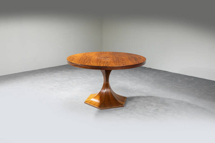 CARLO DE CARLI, attribuito - Tavolo rotondo