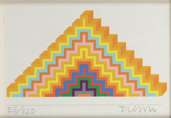 JOE TILSON - 'Ziqqurat'