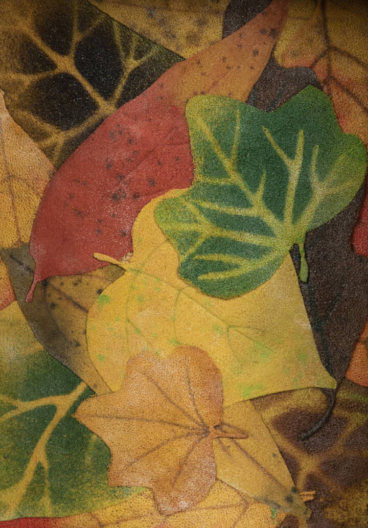 PIERO GILARDI - 'Foglie' 1978