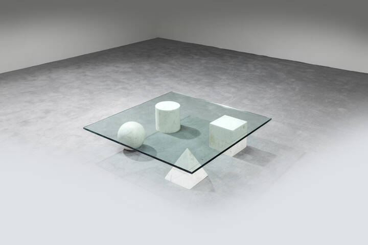 MASSIMO VIGNELLI - Tavolino mod. Metafora 