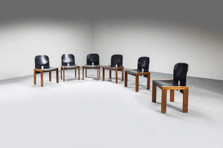 AFRA E TOBIA SCARPA - Sei sedie mod. 121