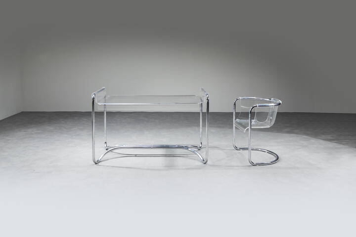 FABIO LENCI - Scrivania con sedia 