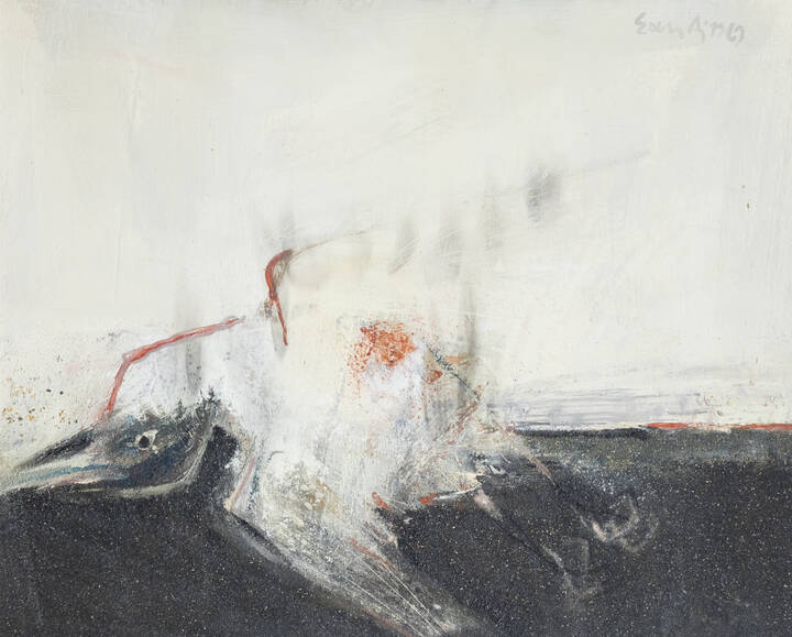 FERNANDO EANDI - 'Gabbiano ucciso sulla spiaggia' 1969