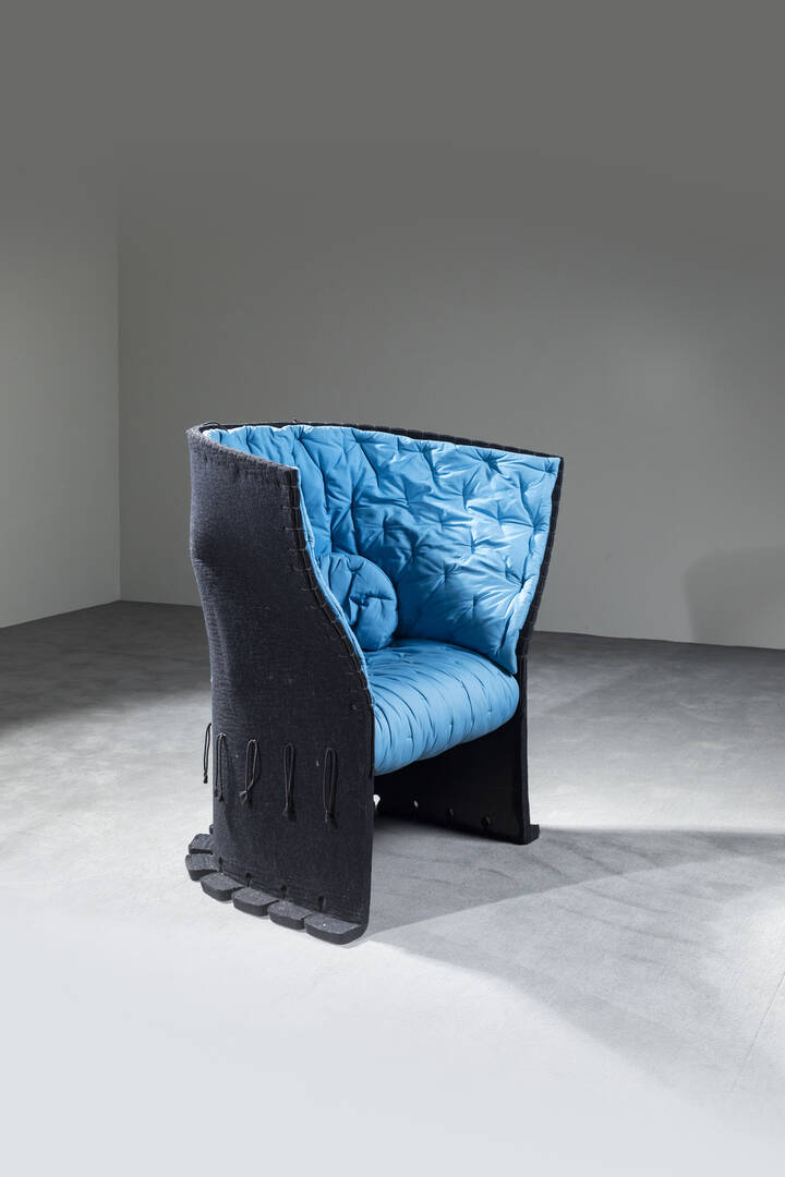 GAETANO PESCE - Poltrona della serie Feltri <br>