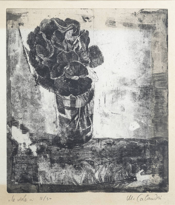 MARIO CALANDRI - 'Le viole' 1961