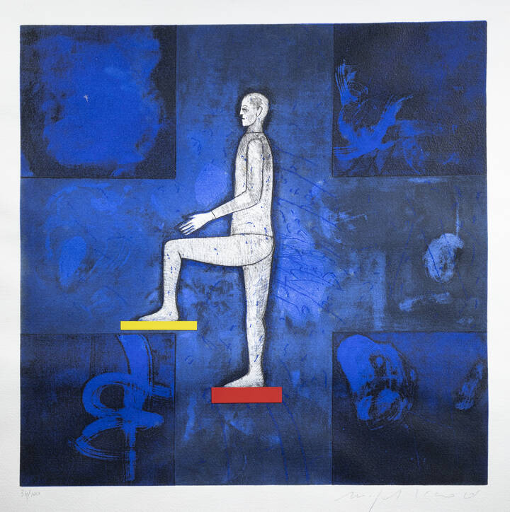 MIMMO PALADINO - 'Il principio della prospettiva'