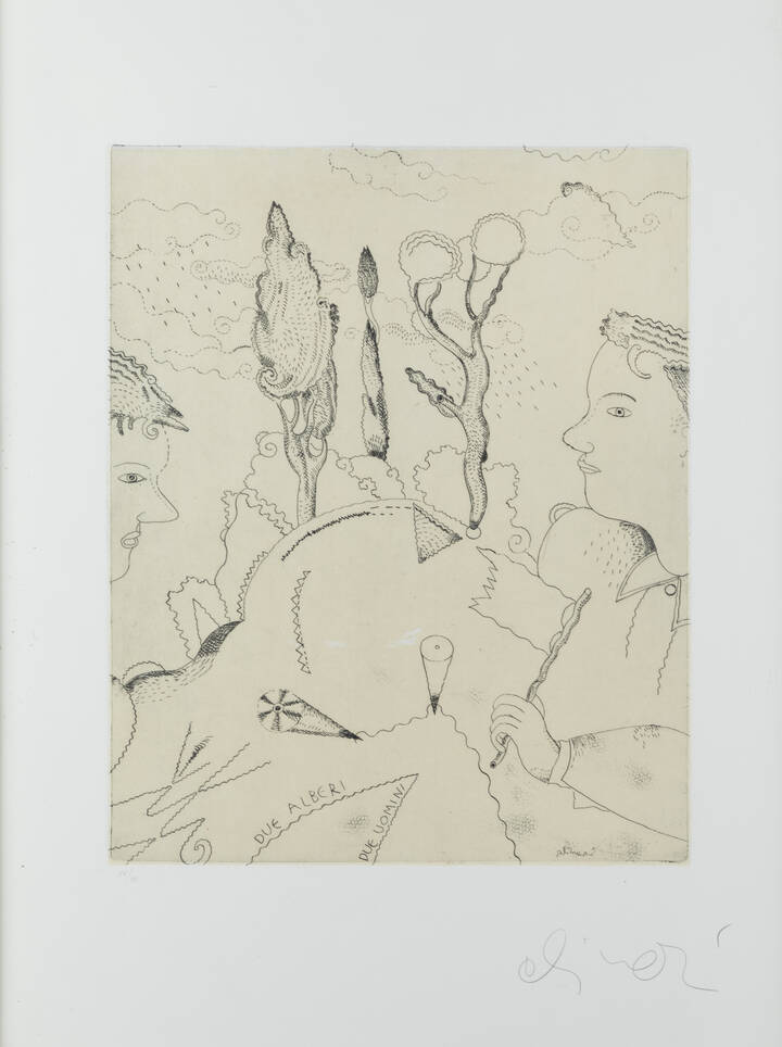 LUCA ALINARI - 'Due alberi due uomini'