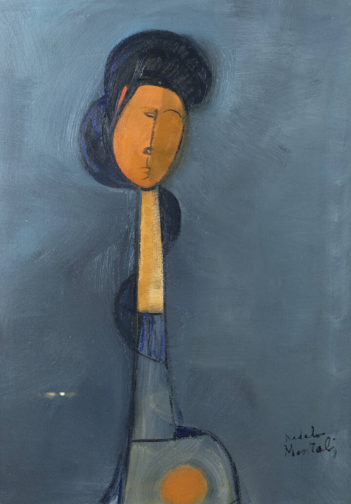 DEDALO MONTALI - 'Volto' 1962