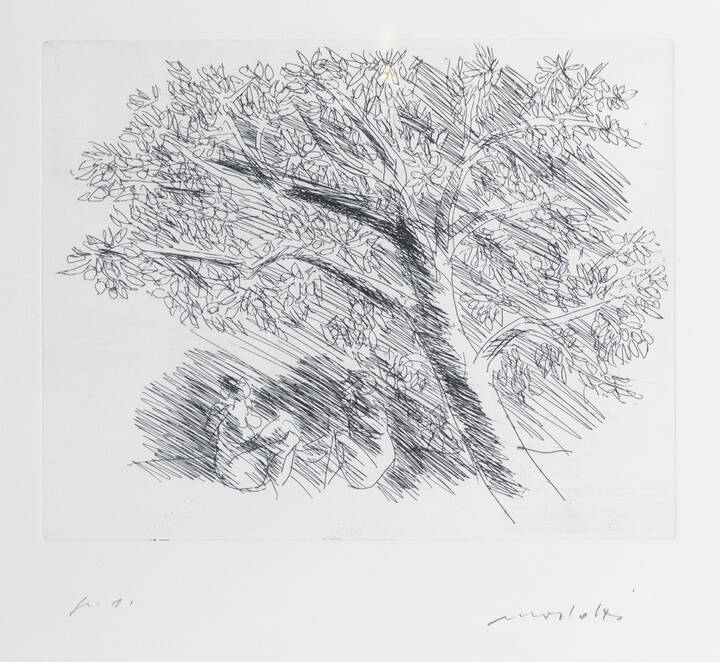 ENNIO MORLOTTI - 'Albero'