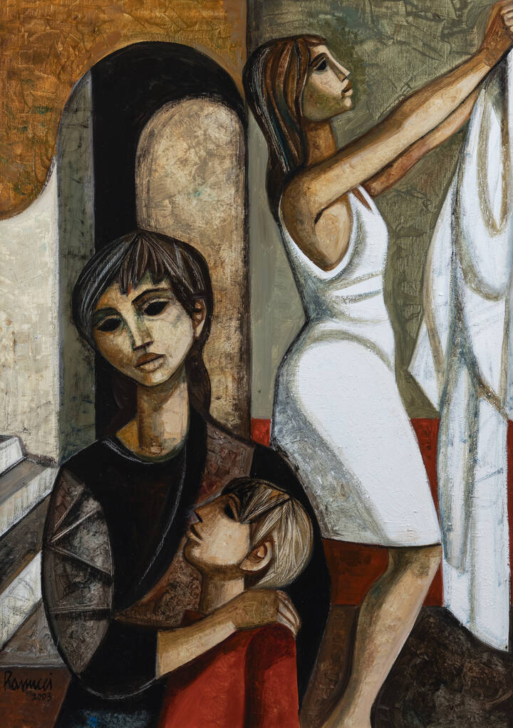 LUCIO RANUCCI - 'La più giovane madre del villaggio' 2003