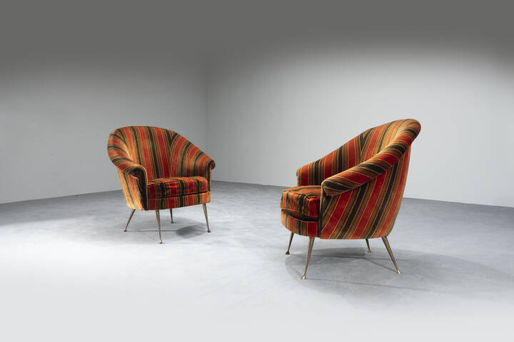 I.S.A - Coppia di poltrone 