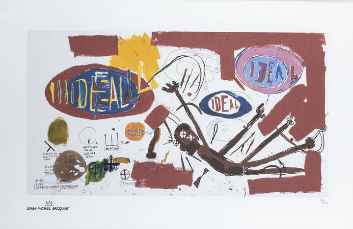 JEAN-MICHEL BASQUIAT - 'Victor (Ideal)'