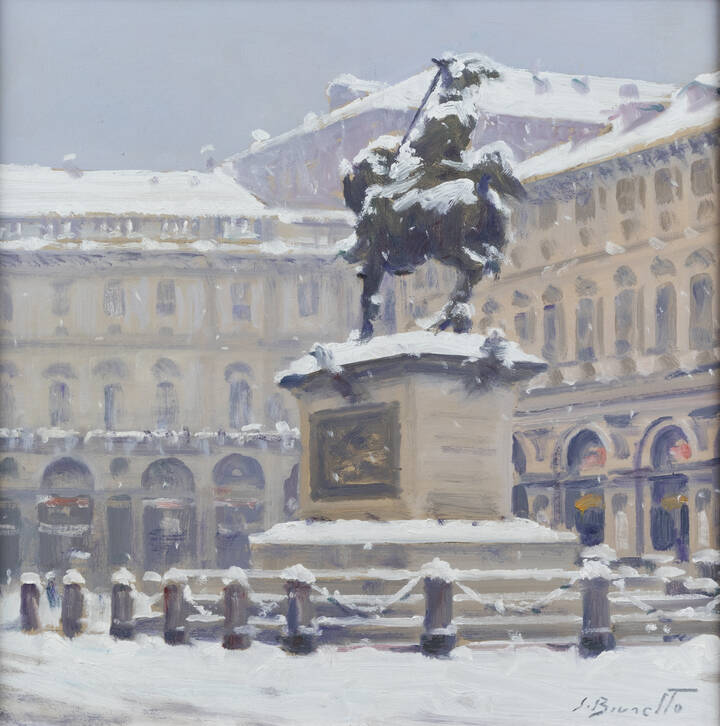 SILVIO BRUNETTO - 'Monumento di S. Carlo-Torino'