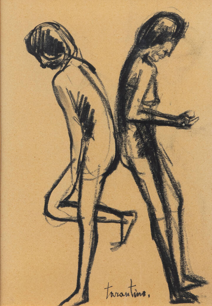 GIUSEPPE TARANTINO - 'Due figure'