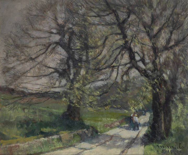 METELLO MERLO - 'Donne che passeggiano' 5-1942