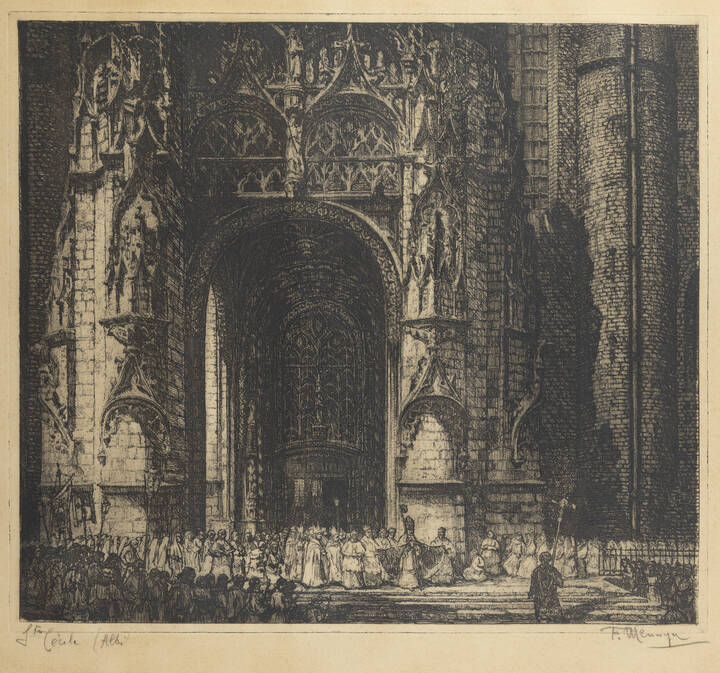 FRANCESCO MENNYEY - 'S.te Cecile en Albi'