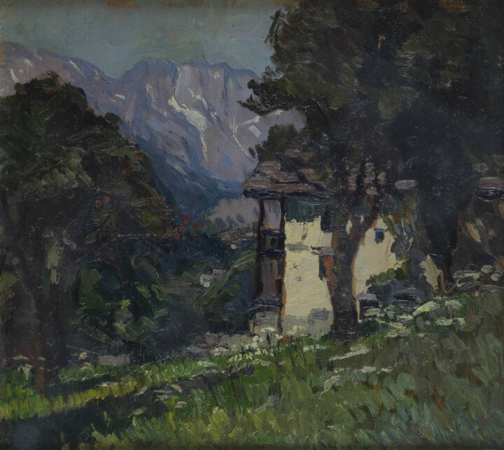 METELLO MERLO - 'Campagna Pian Bausan. Ala-Mattino' agosto 1930