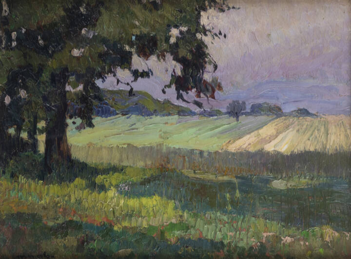 METELLO MERLO - 'Paesaggio rurale'