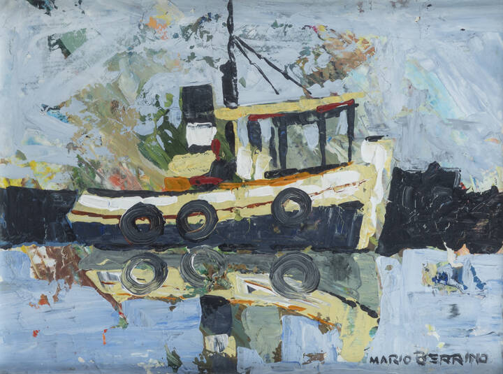 MARIO BERRINO - 'Rimorchiatore' 1970