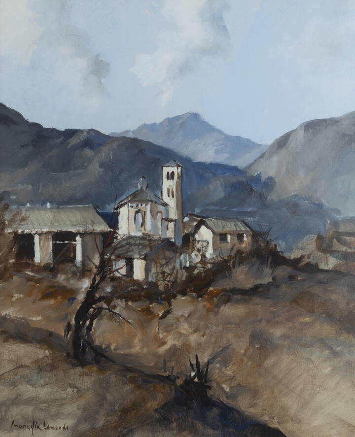 EDMONDO MANEGLIA - 'Paesaggio'