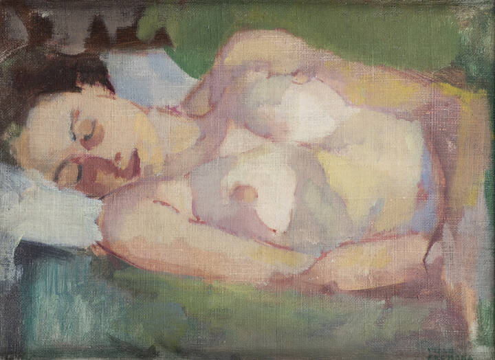 ITALO CREMONA - 'Nuda in posa'