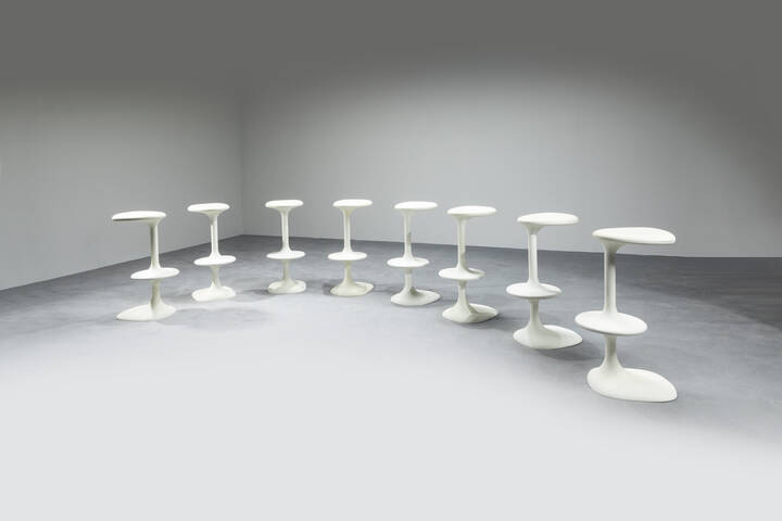 KARIM RASHID - Otto sgabelli mod. Kant