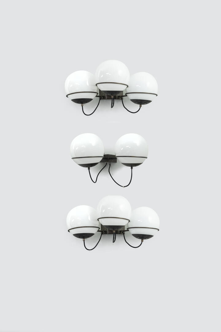 CANDLE - Tre lampade da parete