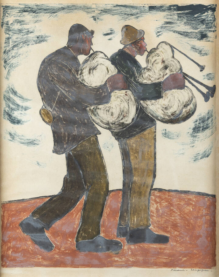 PIETRO MORANDO - 'Zampognari'