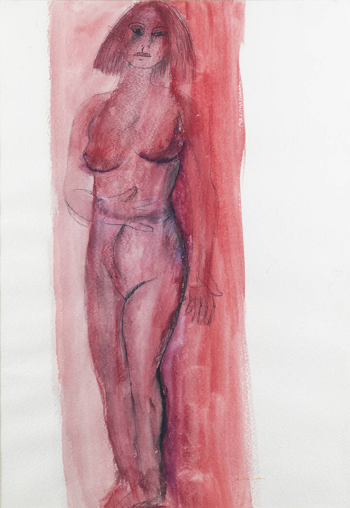 BRUNO CASSINARI - 'Figura', 1982