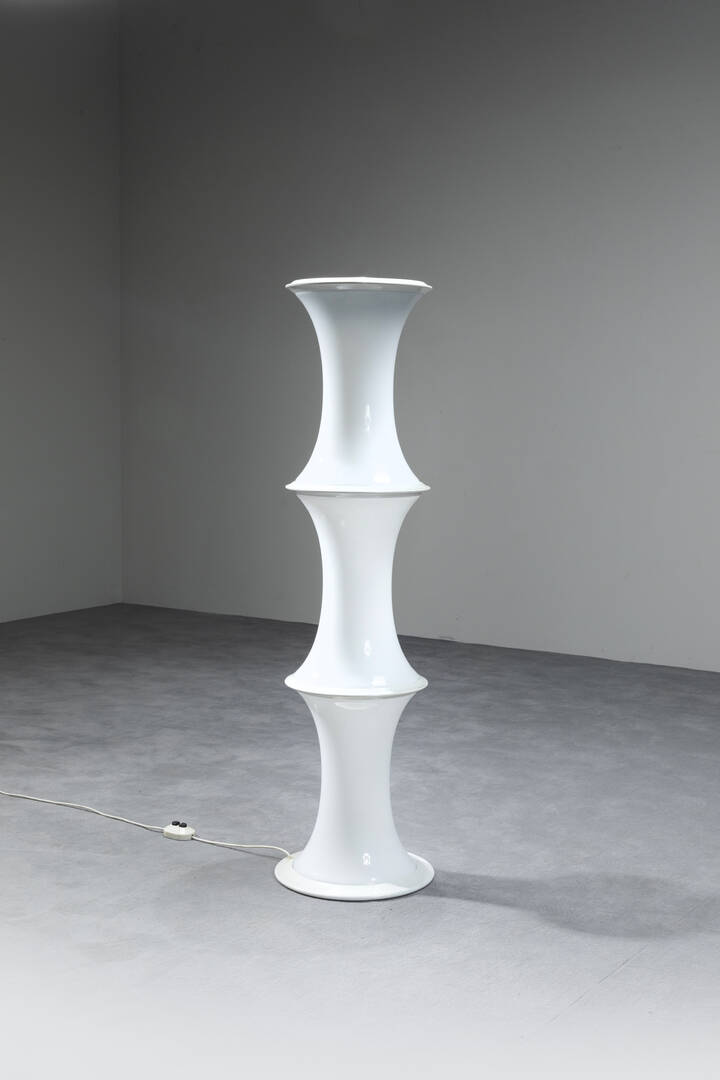 ENRICO TRONCONI - Lampada da terra mod. Bambù